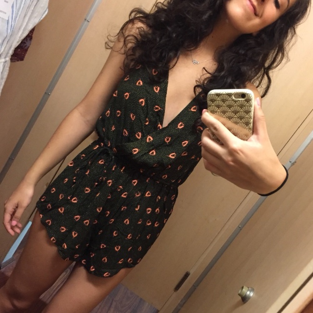 UO Printed Romper